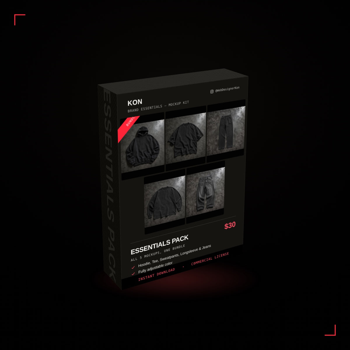 Realistic Mockup Pack