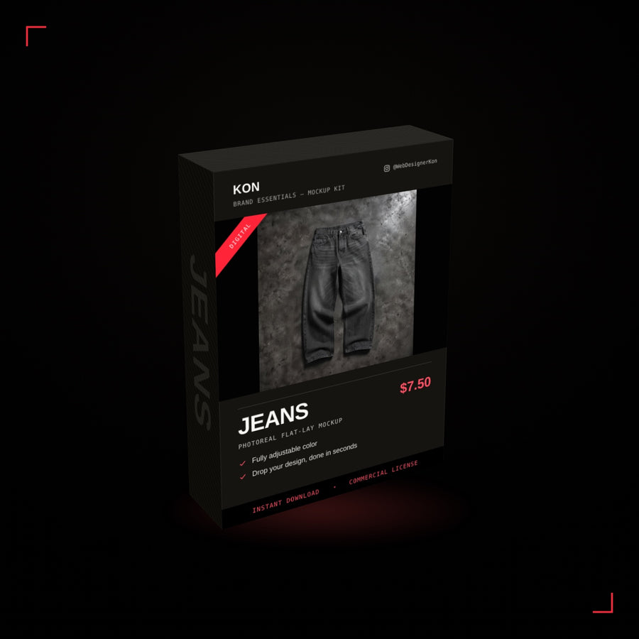 Jeans Mockup
