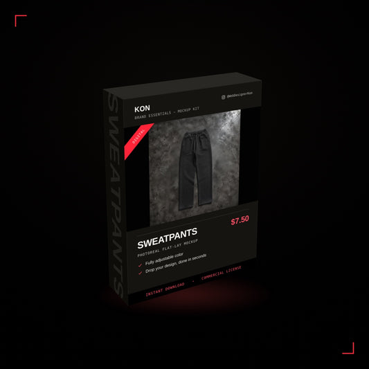 Sweatpants Mockup